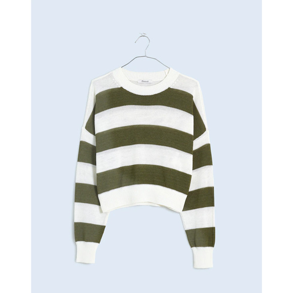 Madewell Loose-Knit Crewneck Sweater XS - Picture 3 of 3